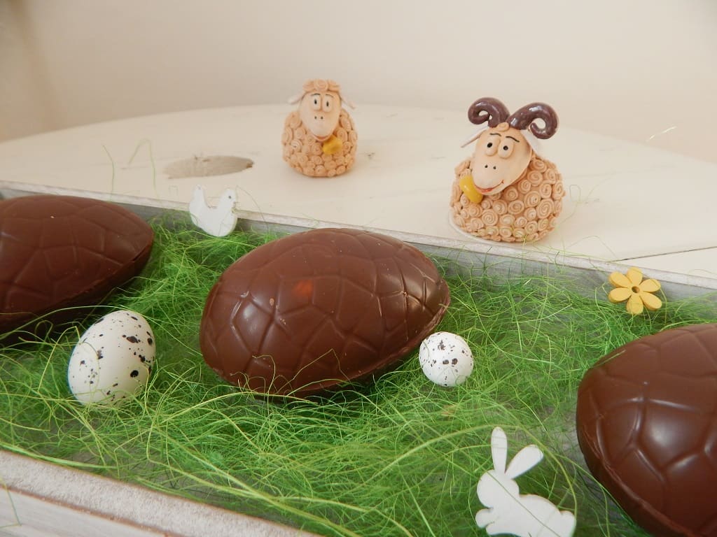 Velikonoční čokoládová vajíčka